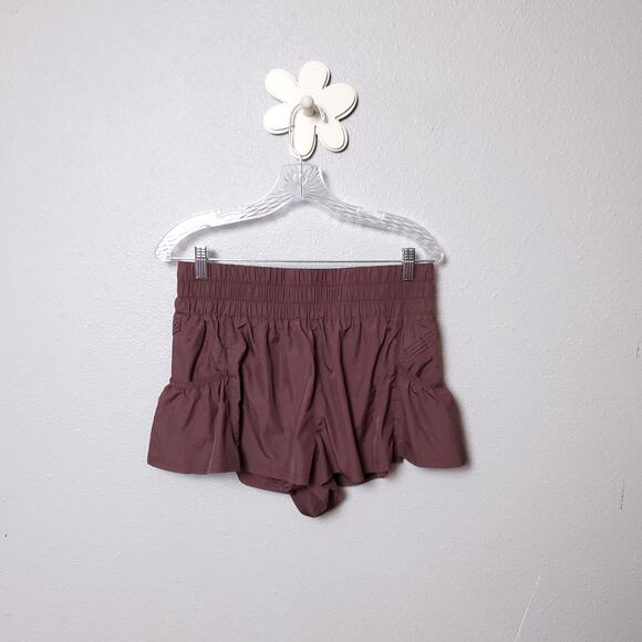 Free People Movement Eggplant Mini Running Water Swim Shorts - Picture 7 of 11